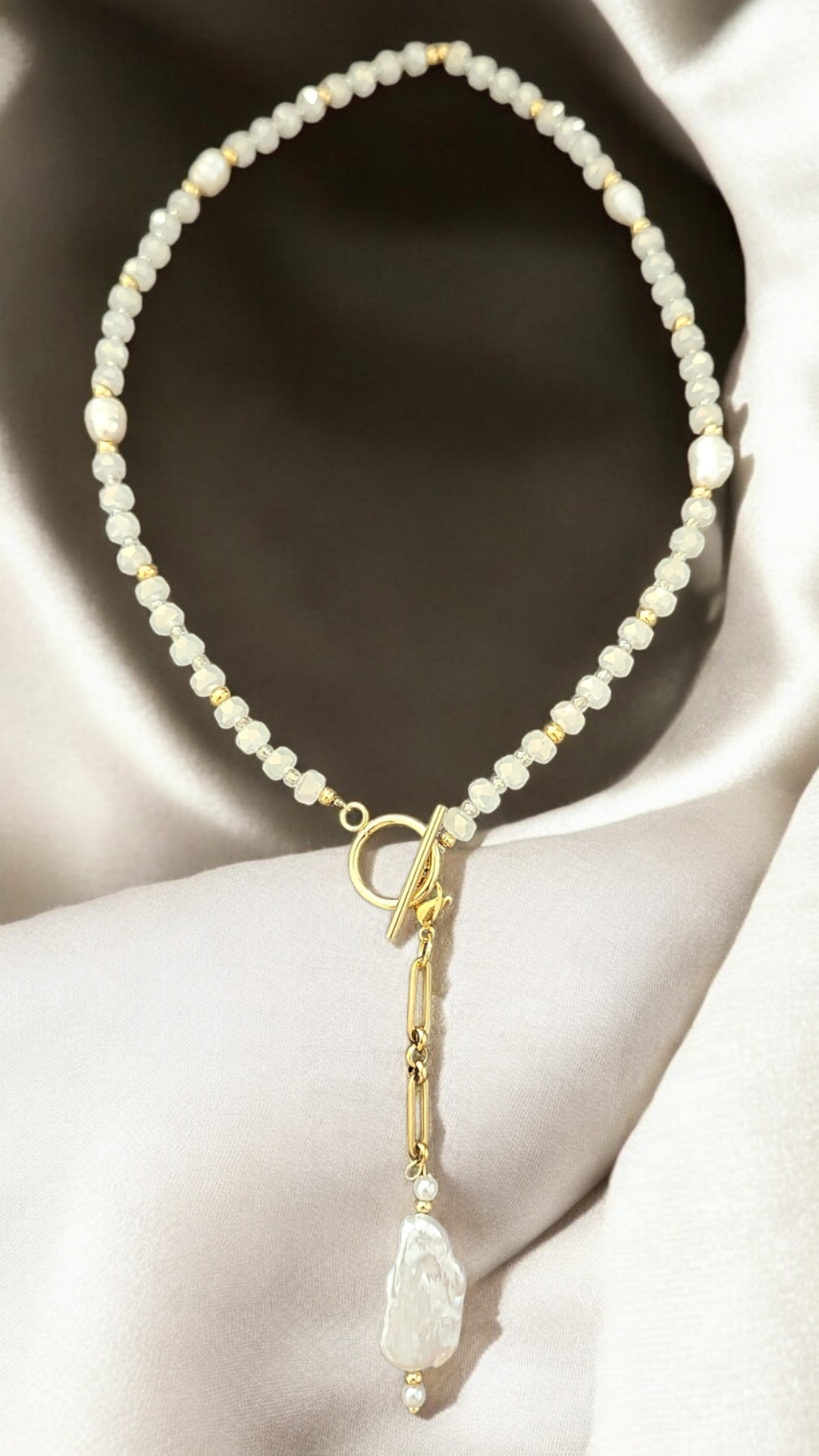 3 en 1 Cloud Necklace